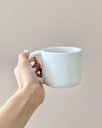 taza bala blanco satinado/kanso