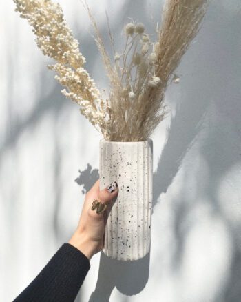florero lineas alto