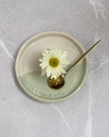 Plato postre la dolce vita